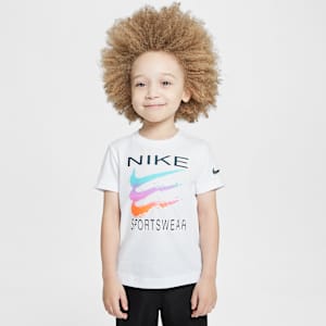 Playera Sportswear Swoosh infantil Nike Sportswear