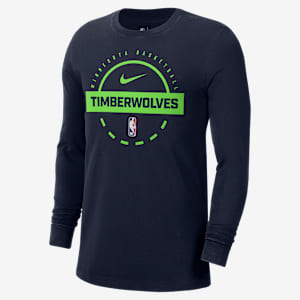 Minnesota Timberwolves Men's Nike NBA Practice Long-Sleeve T-Shirt