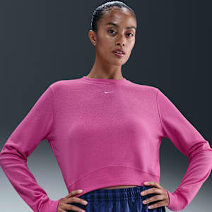 Sudadera de cuello redondo de French Terry para mujer Nike Sportswear Chill Terry