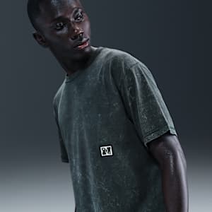 Kortärmad träningströja Nike Gym Heritage Dri-FIT för män