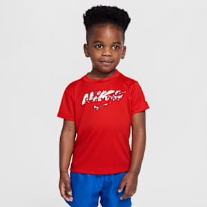 Playera con gráficos Multi Bold infantil Nike Dri-FIT