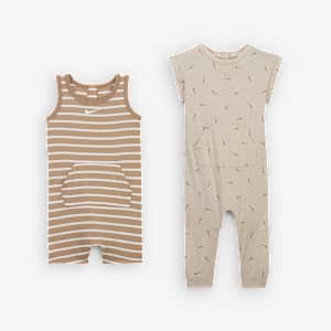 Nike Essentials Baby Short Sleeve and Tank 2-Pack Romper Set