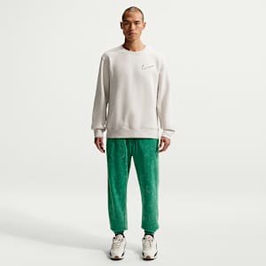 Pants de tejido Fleece con puño con efecto lavado para hombre Nike Sportswear Club