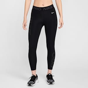 Nike Pro Women's Mid-Rise 7/8 Graphic Leggings