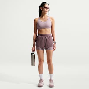 Nike Swift 女款 Dri-FIT 中腰二合一跑步短褲