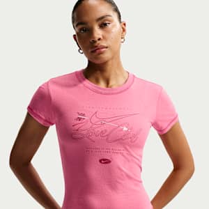 Nike Sportswear Chill Knit Women's Slim Short-Sleeved Cropped T-Shirt