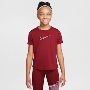 Playera Dri-FIT para niña talla grande Nike One Classic