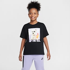 Playera para niña talla grande Nike Sportswear