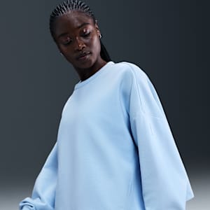 Playera Dri-FIT oversized de cuello redondo para mujer Nike 24.7 ImpossiblySoft