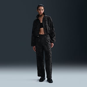 Nike Sportswear Collection Women's Mid-Rise Jacquard Tracksuit Bottoms
