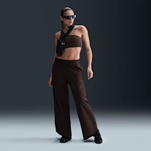 Dámské keprové sportovní kalhoty Nike Sportswear Collection se středně vysokým pasem