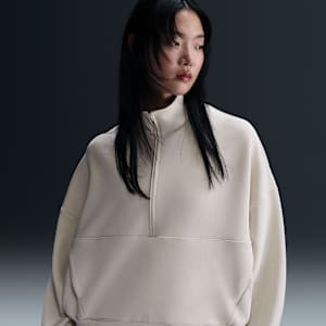 Nike 24.7 ImpossiblySoft Women's Dri-FIT Oversized 1/2-Zip Top