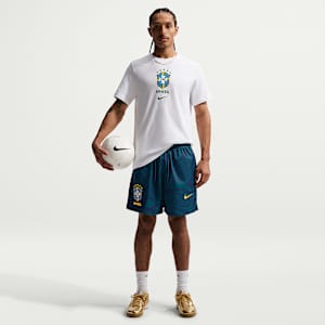 Shorts de fútbol Nike Flow para hombre Brazil Club