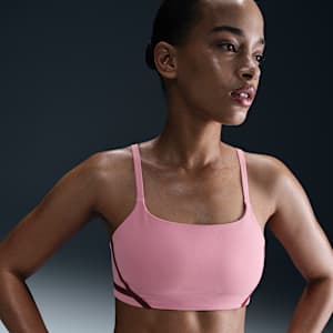 Bra deportivo de baja sujeción con forro ligero para mujer Nike One Convertible