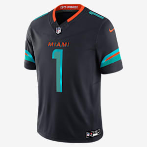 Jersey Nike Dri-FIT de la NFL Limited para hombre Tua Tagovailoa Miami Dolphins Rivalries Collection