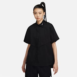 Nike Sportswear Collection Women's Woven Short-Sleeve Top