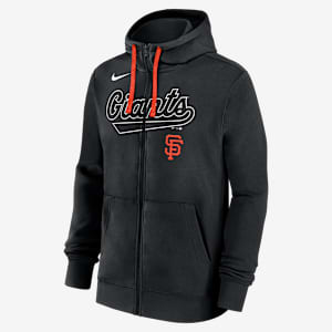 San Francisco Giants Knockout Script Men's Nike MLB Full-Zip Hoodie