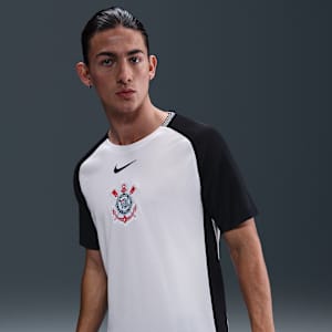 S.C. Corinthians 2025/26 Stadium Home Men's Nike Dri-FIT Soccer Replica Jersey