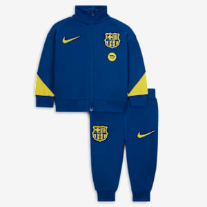 FC Barcelona Strike Fourth Nike Dri-FIT Fußball-Trainingsanzug aus Strickmaterial (Babys/Kleinkinder)