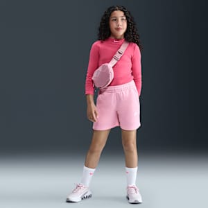 Nike Sportswear Club Fleece Older Kids' (Girls') 13cm (approx.) French Terry Shorts