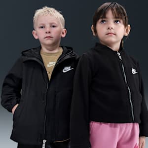 Chamarra System para niños talla pequeña Nike