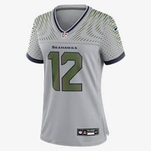 Jersey Nike de la NFL Game para mujer 12s Seattle Seahawks Rivalries Collection