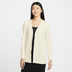 ナイキ スポーツウェア チル ニット ウィメンズ スリム リブ カーディガン