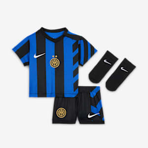 Inter Milan 2024/25 Stadium Home Baby/Toddler Nike Football Replica 3-Piece Kit