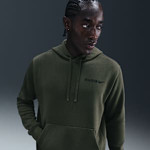 Paris Saint-Germain Club Men's Nike Soccer Fleece Pullover Hoodie