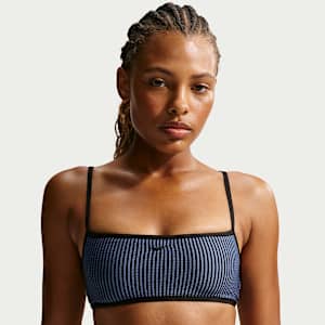 Nike Swim Women's Ripple Texture Bralette Bikini Top