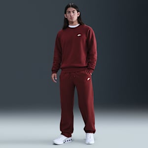 Pants de tejido Fleece con cordón elástico para hombre Nike Sportswear Club