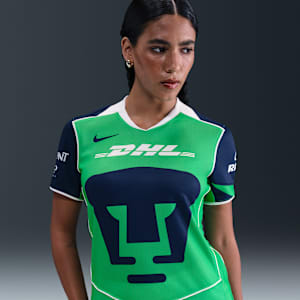 Jersey de fútbol Nike Dri-FIT Total 90 Replica de los Pumas UNAM alternativo 2025/26 Stadium para mujer
