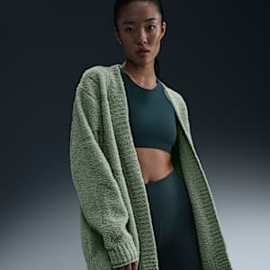 ナイキ スポーツウェア フェニックス コージー ブークレ ウィメンズ オーバーサイズド ニット カーディガン