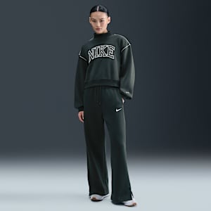 ナイキ スポーツウェア フェニックス フリース ウィメンズ ハイウエスト ワイドレッグ パンツ