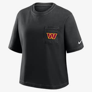 Washington Commanders Rewind Pocket Boxy Women's Nike NFL T-Shirt