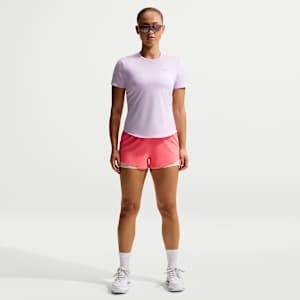 Shorts de correr Dri-FIT de tiro medio 2 en 1 para mujer Nike Swift
