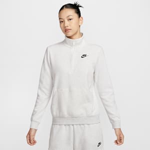 ナイキ スポーツウェア クラブ フリース ウィメンズ 1/2ジップ スウェットシャツ