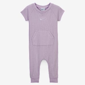 ナイキ エッセンシャル ベビー ショートスリーブ ワッフル ニット カバーオール