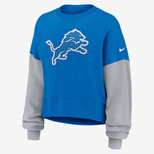 Detroit Lions Women's Nike NFL Pullover Crew