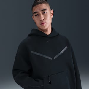Nike Tech Men's Pullover Hoodie with Reflective Accents