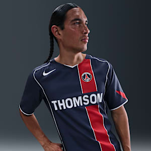Paris Saint-Germain 2004 Total 90 Reissue Men's Nike Soccer Replica Jersey