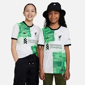 Liverpool F.C. 2023/24 Stadium Away Older Kids' Nike Dri-FIT Football Shirt