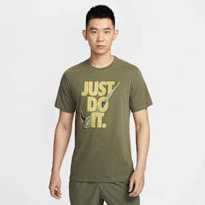 Nike Men's Dri-FIT Short-Sleeve Fitness T-Shirt