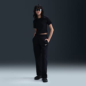 Nike Sportswear Phoenix Fleece Women's Mid-Rise Open-Hem Trousers