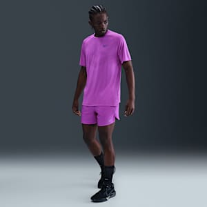 Calções de running forrados com slips de 13 cm Dri-FIT Nike Stride para homem