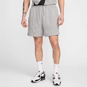 กางเกงขาสั้นผ้าเฟรนช์เทรีผู้ชาย Flow Nike Club