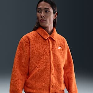 ナイキ スポーツウェア クラブ メンズ ハイパイル フリース コーチ ジャケット