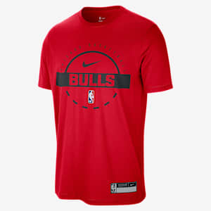 Playera de entrenamiento Nike Dri-FIT de la NBA para hombre Chicago Bulls Authentics