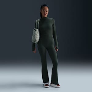 나이키 젠비 여성 하이웨이스트 플레어 레깅스