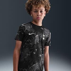 Tottenham Hotspur Academy Pro Away Older Kids' Nike Dri-FIT Football Pre-Match Short-Sleeve Top